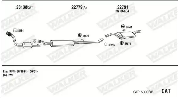 WALKER CIT15099BB