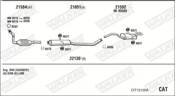 WALKER CIT15100A