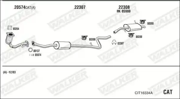 WALKER CIT16334A