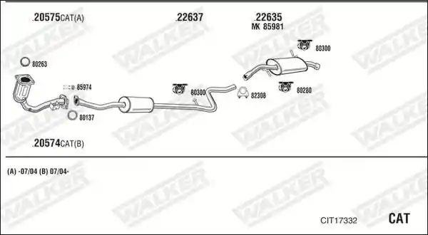 WALKER CIT17332