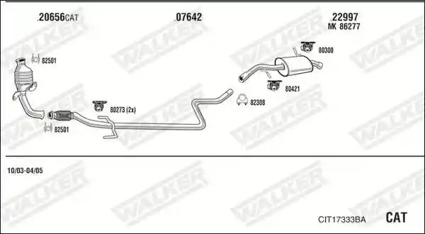 WALKER CIT17333BA