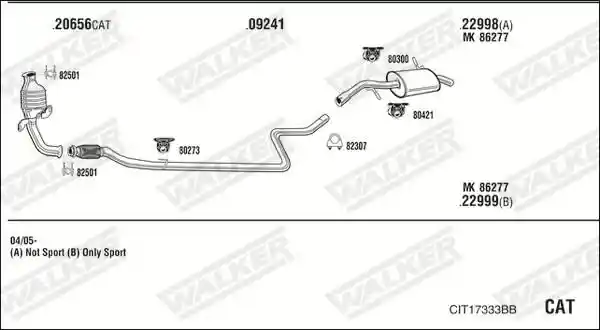 WALKER CIT17333BB