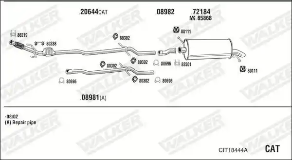 WALKER CIT18444A