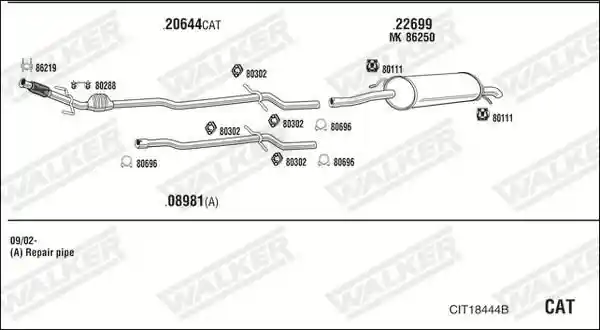 WALKER CIT18444B