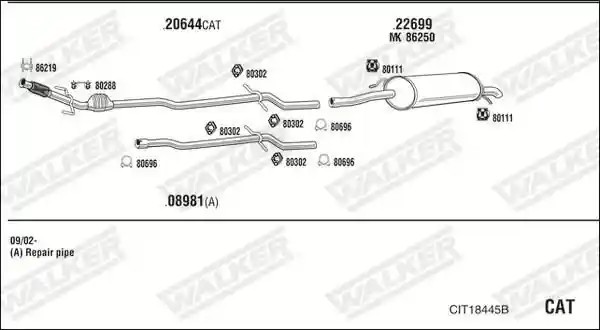 WALKER CIT18445B