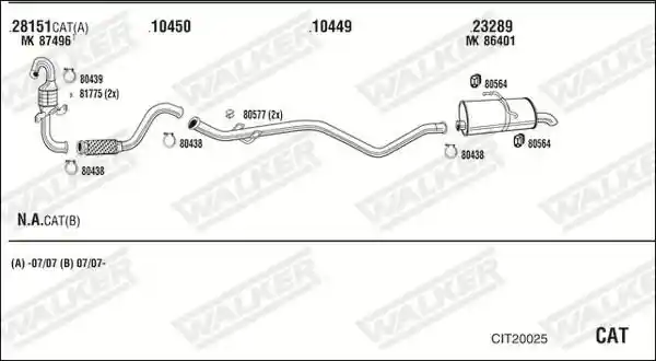 WALKER CIT20025