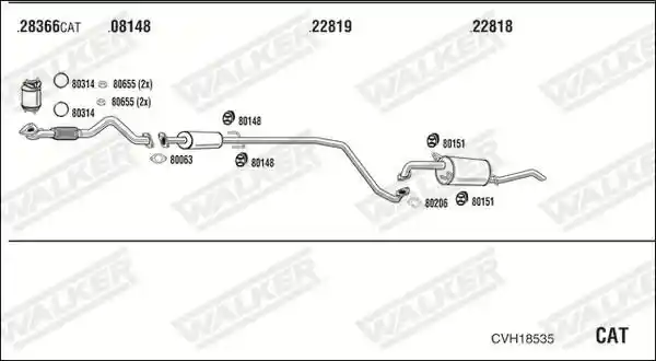 WALKER CVH18535