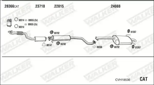WALKER CVH18536