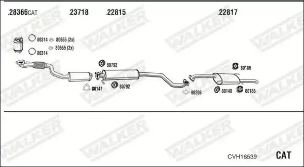 WALKER CVH18539