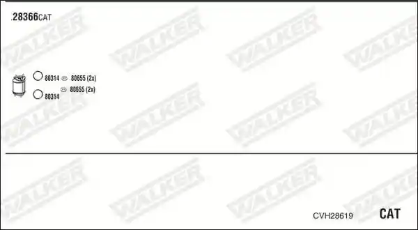 WALKER CVH28619