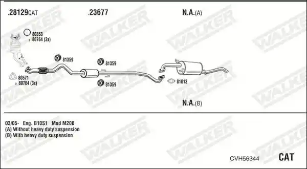 WALKER CVH56344
