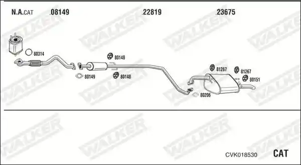 WALKER CVK018530