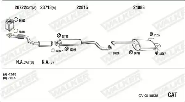 WALKER CVK018538