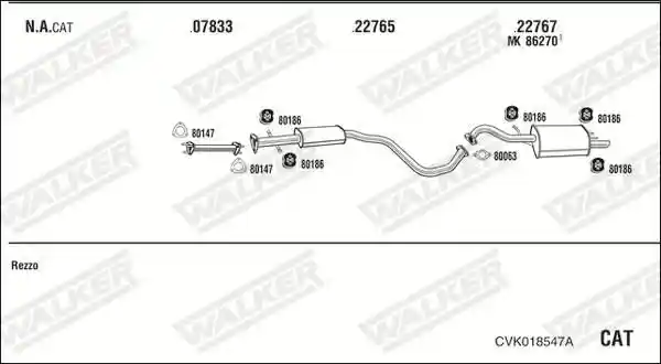 WALKER CVK018547A