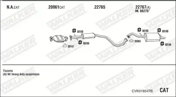 WALKER CVK018547B