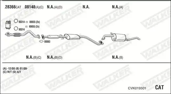 WALKER CVK019501