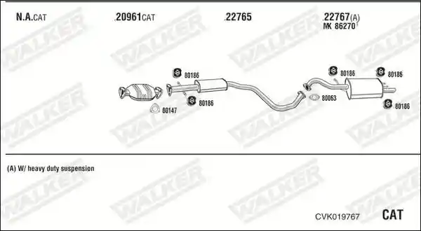 WALKER CVK019767