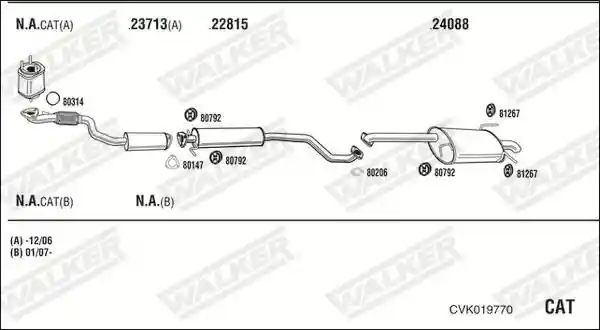 WALKER CVK019770