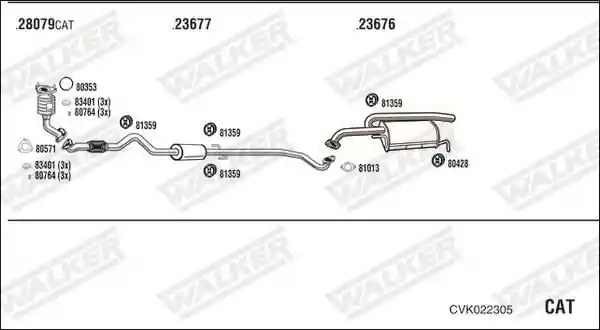 WALKER CVK022305
