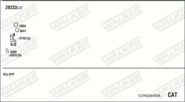 WALKER CVK028405A