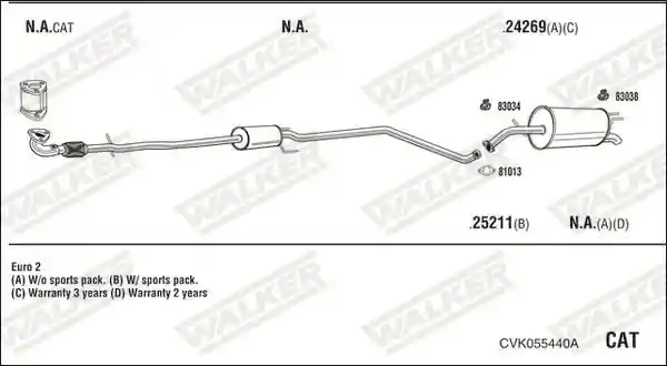 WALKER CVK055440A
