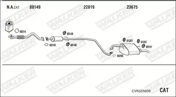 WALKER CVK055609