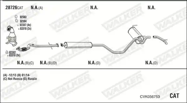 WALKER CVK056753