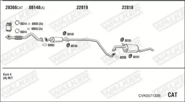 WALKER CVK057132B