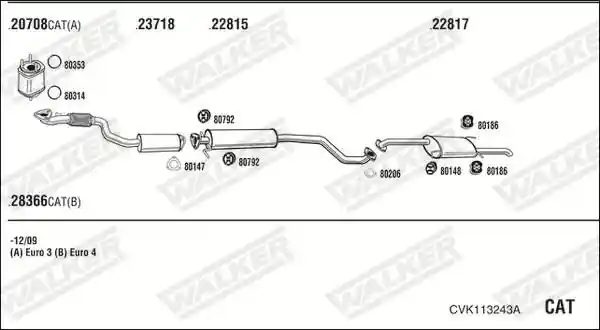 WALKER CVK113243A