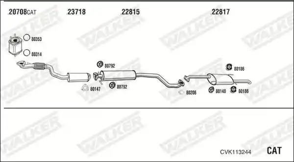 WALKER CVK113244