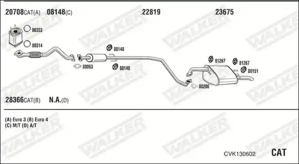 WALKER CVK130602
