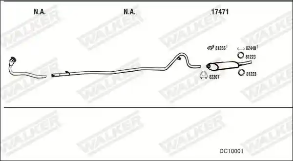 WALKER DC10001