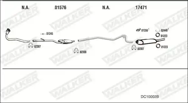WALKER DC10002B