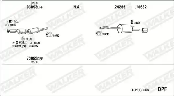 WALKER DCK006666