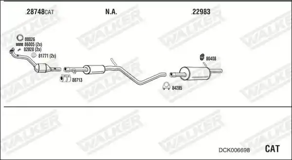 WALKER DCK006698