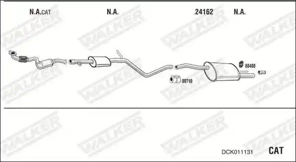 WALKER DCK011131