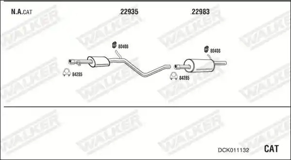 WALKER DCK011132