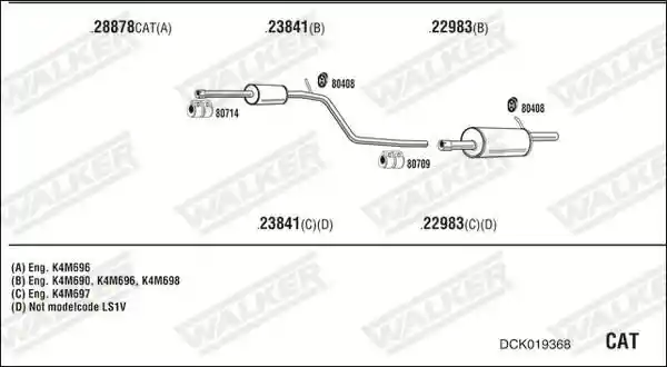 WALKER DCK019368