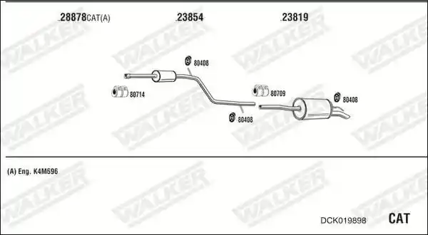 WALKER DCK019898