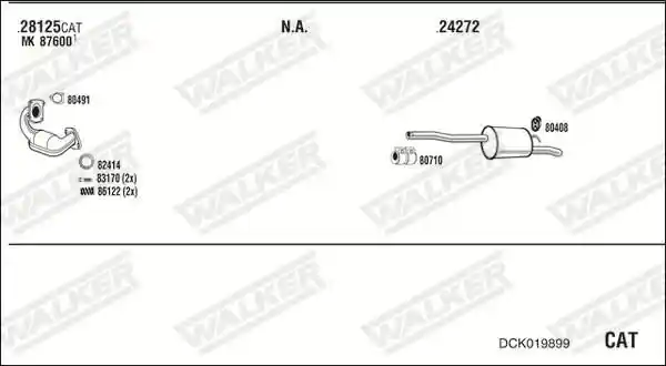 WALKER DCK019899