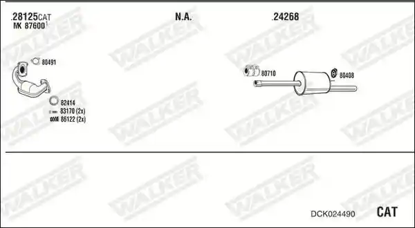 WALKER DCK024490