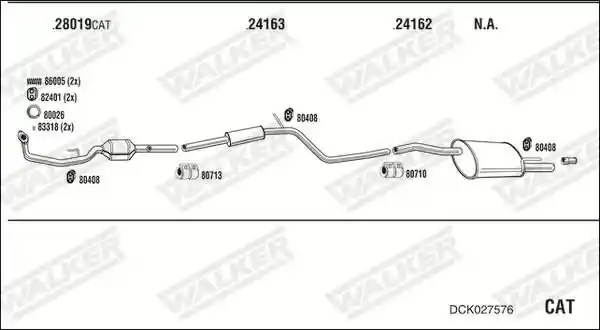 WALKER DCK027576