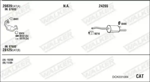WALKER DCK031084