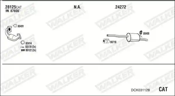 WALKER DCK031128