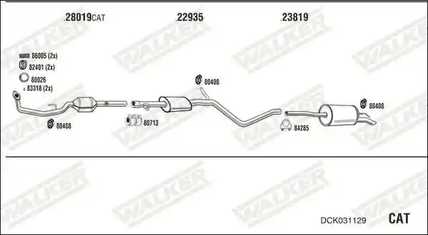 WALKER DCK031129