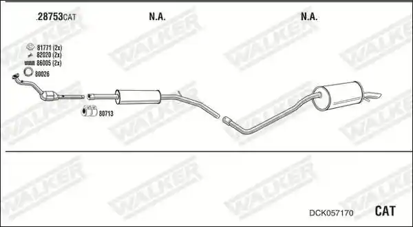 WALKER DCK057170