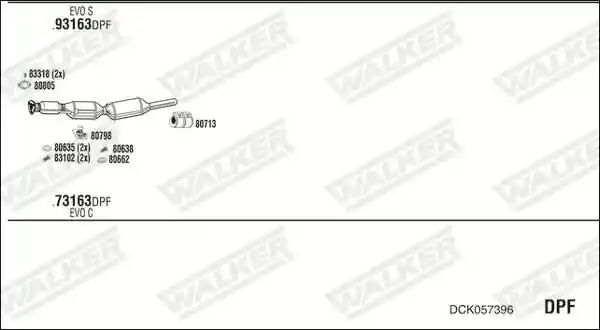 WALKER DCK057396