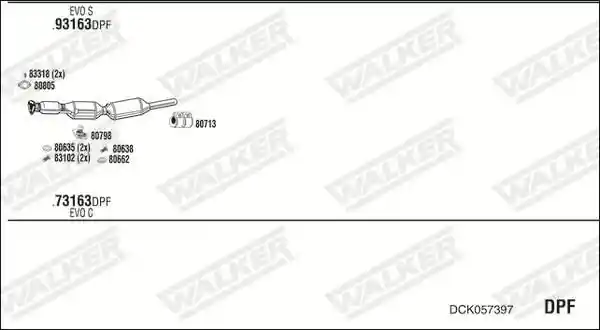 WALKER DCK057397