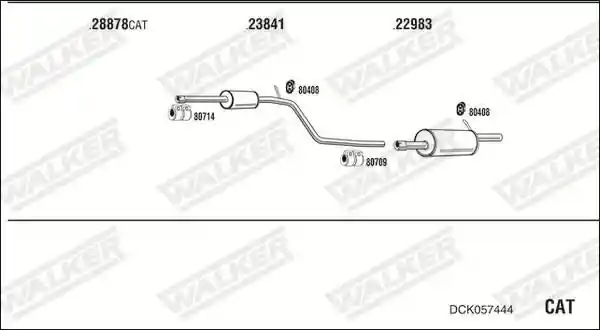 WALKER DCK057444