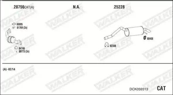 WALKER DCK059313